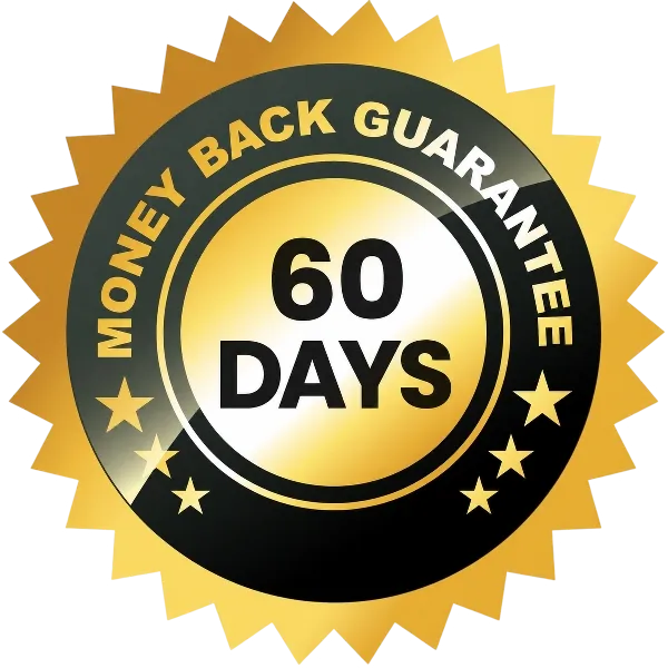 60 Day Money Back Guarantee